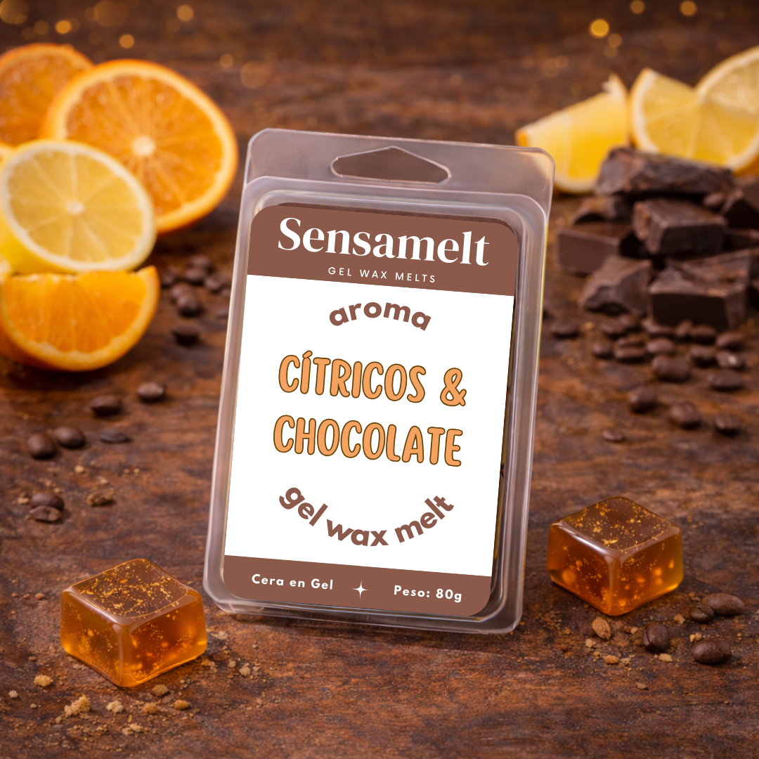 Schokolade & Zitrusfrüchte - Gel Wax Melt