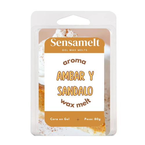 Amber & Sandelholz - Gel Wax Melt