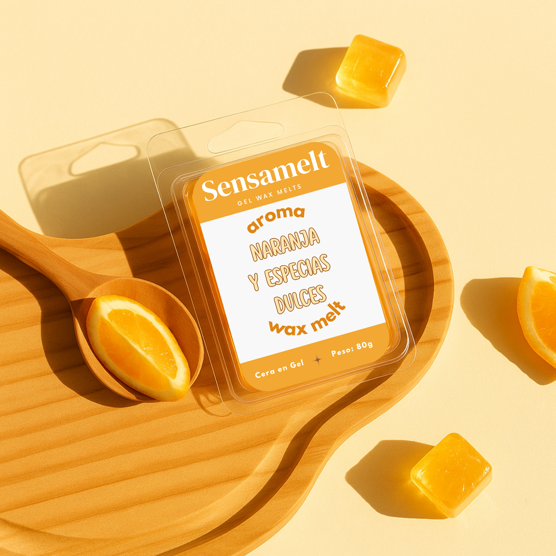 Orange & Süße Gewürze - Gel Wax Melt