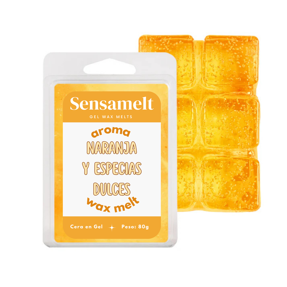 Orange & Süße Gewürze - Gel Wax Melt