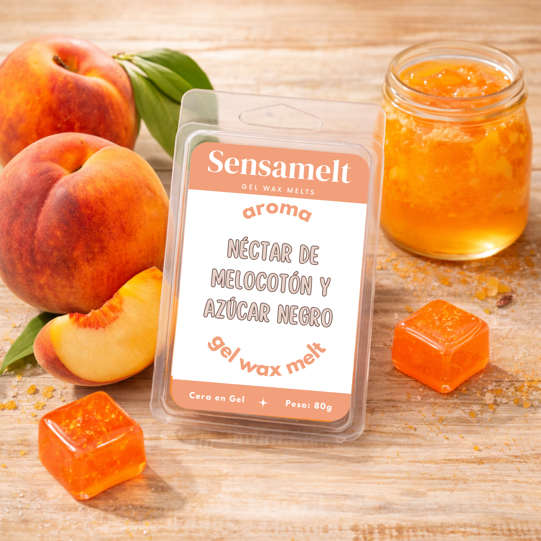 Pfirsichnektar & Rohrzucker - Gel Wax Melt
