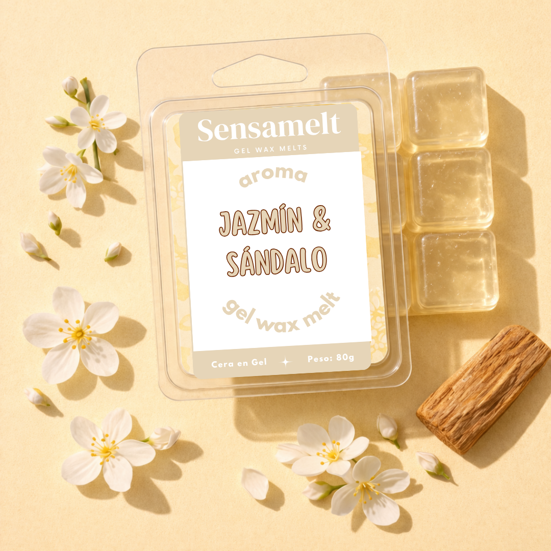 Jasmin & Sandelholz - Gel Wax Melt