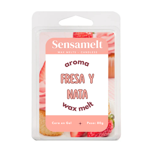Erdbeere & Sahne - Gel Wax Melt