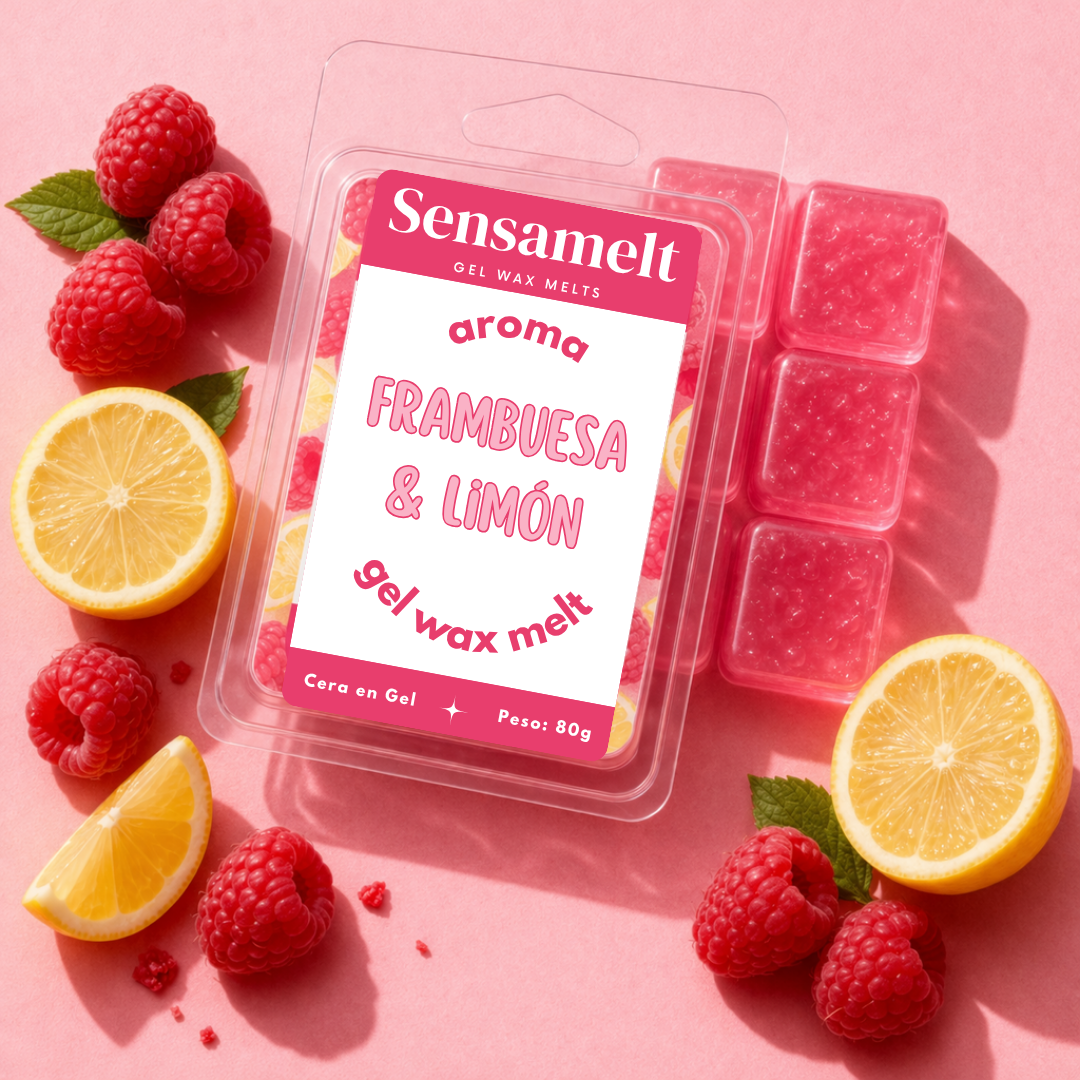 Himbeere & Zitrone - Gel Wax Melt
