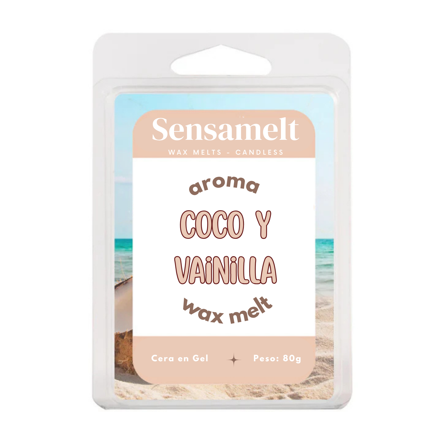 Kokosmilch & Vanille - Gel Wax Melt