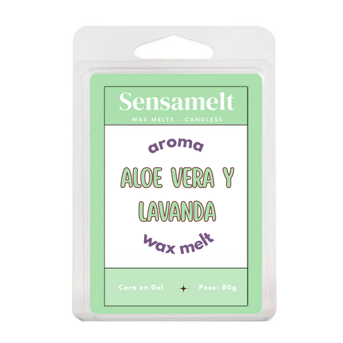 Aloe Vera & Lavendel - Gel Wax Melt