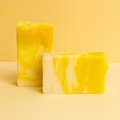 Handgemachte Seife mit Zitrone (Frisch und belebend)