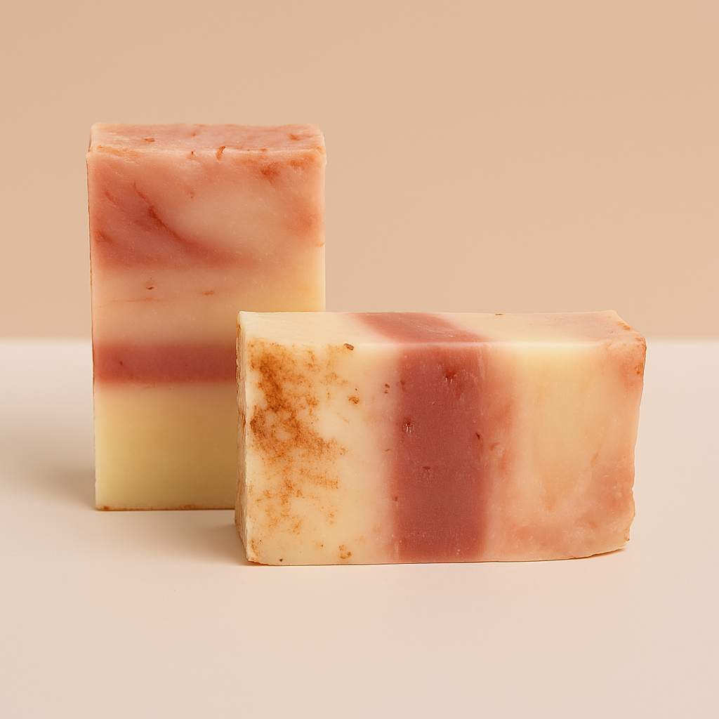 Handgemachte Seife mit Roter Tonerde (Revitalisiert die Haut)