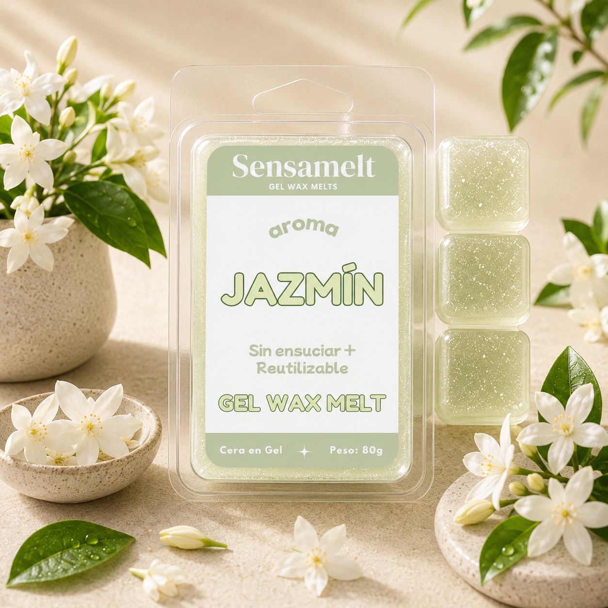 Jasmin – Gel Wax Melt
