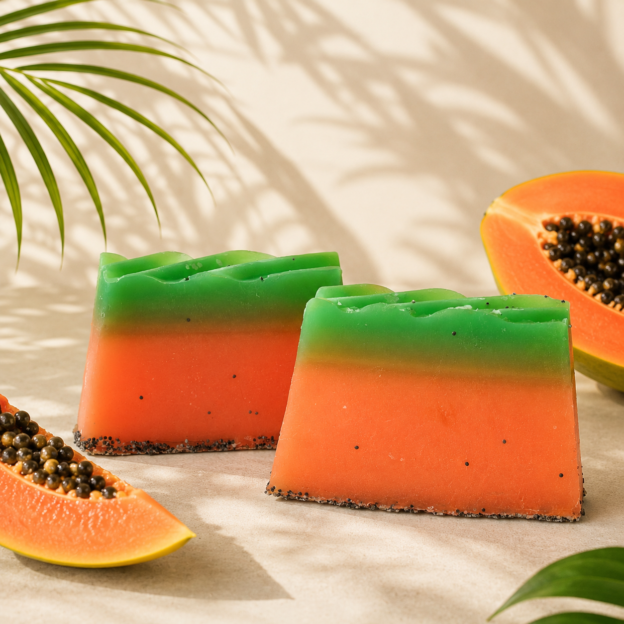 Papaya (Erneuert und glättet) – Tropische Seife